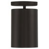 Access Lighting Pint, Outdoor LED Semi Flush, Matte Black Finish 29004LEDDMGLP-MBL